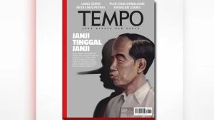 Foto cover Tempo Jokowi Pinokio